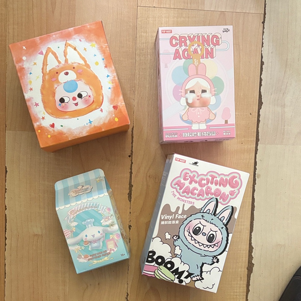 All authentic- blind boxes